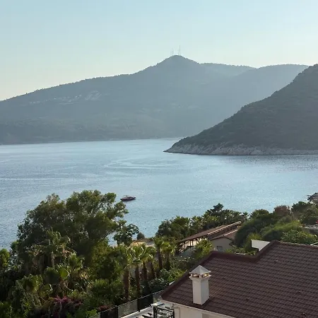 Kalkan Kalamar Sea Side In Center Villa Apart 4 Person *
