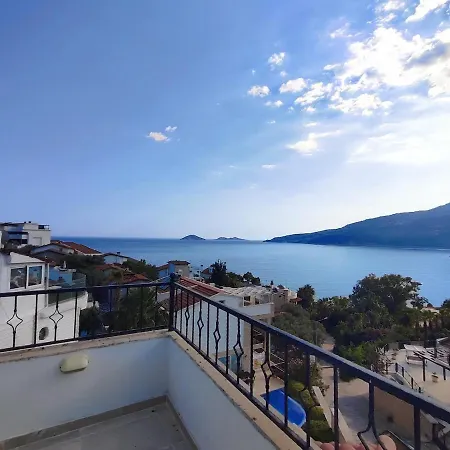 Kalkan Kalamar Sea Side In Center Villa Apart 4 Person *